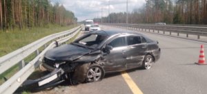 Три человека получили травмы в результате ДТП на новгородском участке федеральной автодороги